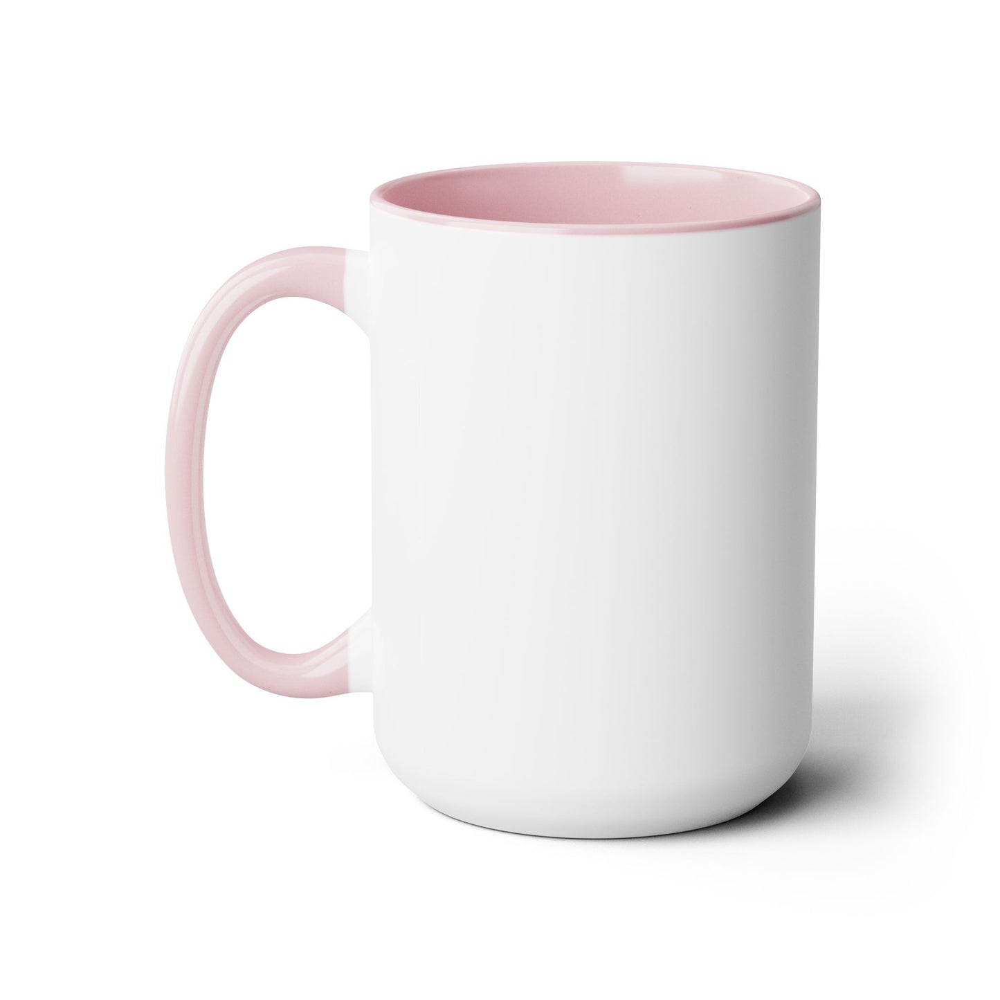 Blue Teal Yellow Joy Two-Tone Mug, 15oz