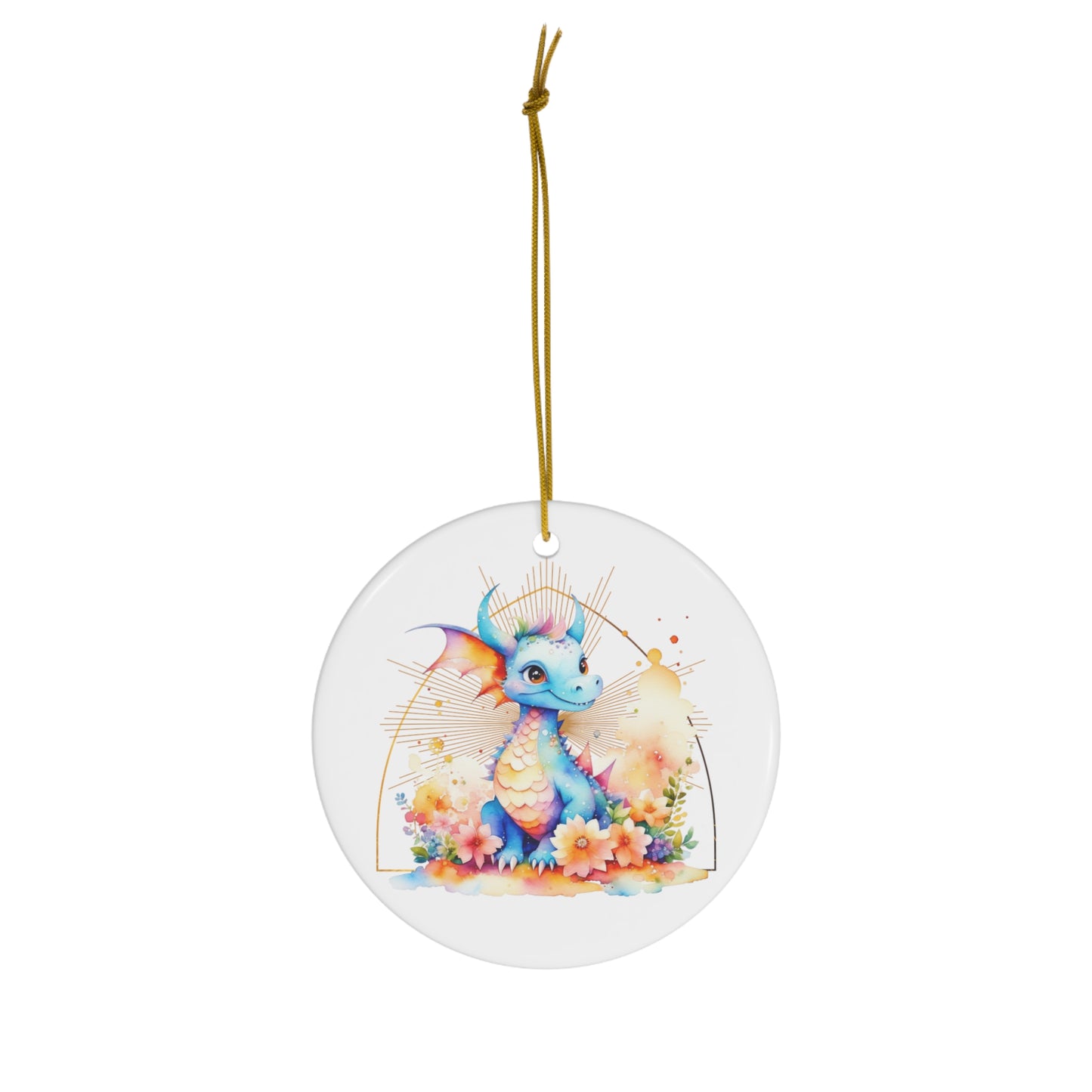 Dragon Ceramic Ornament