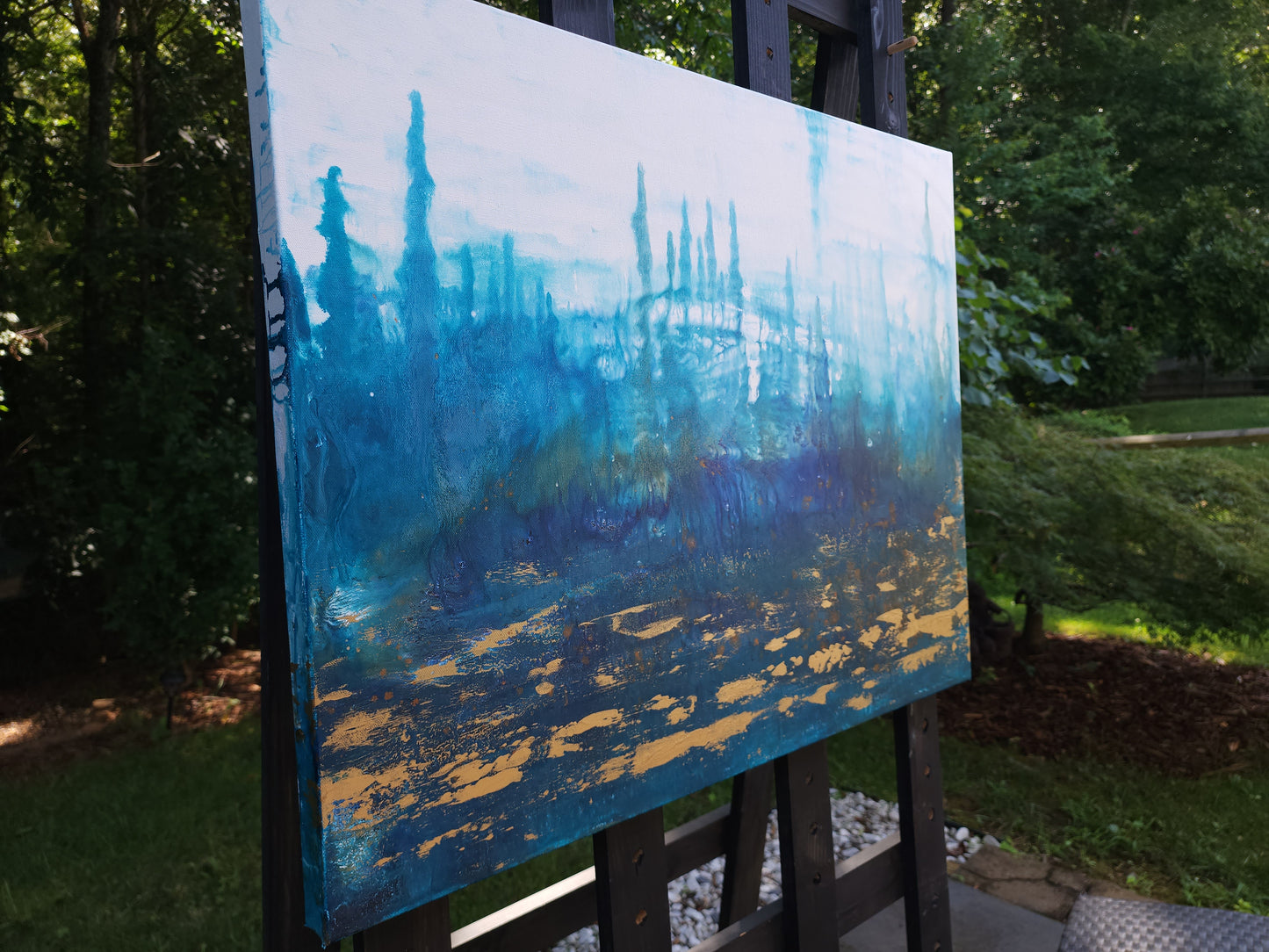 Golden Depths Original Art