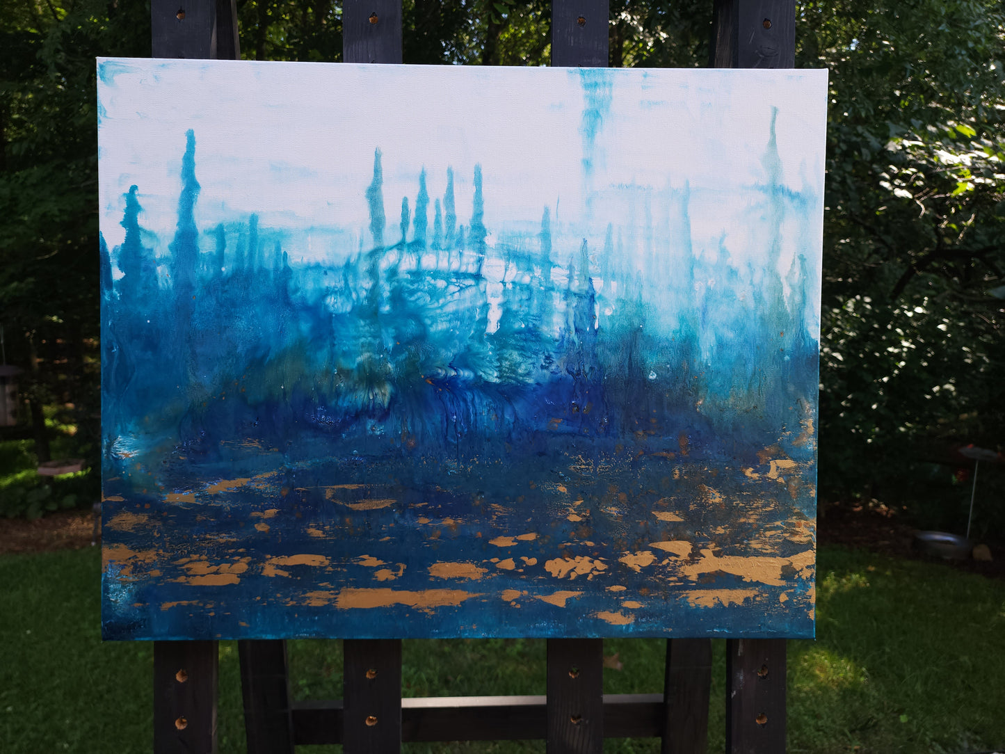 Golden Depths Original Art
