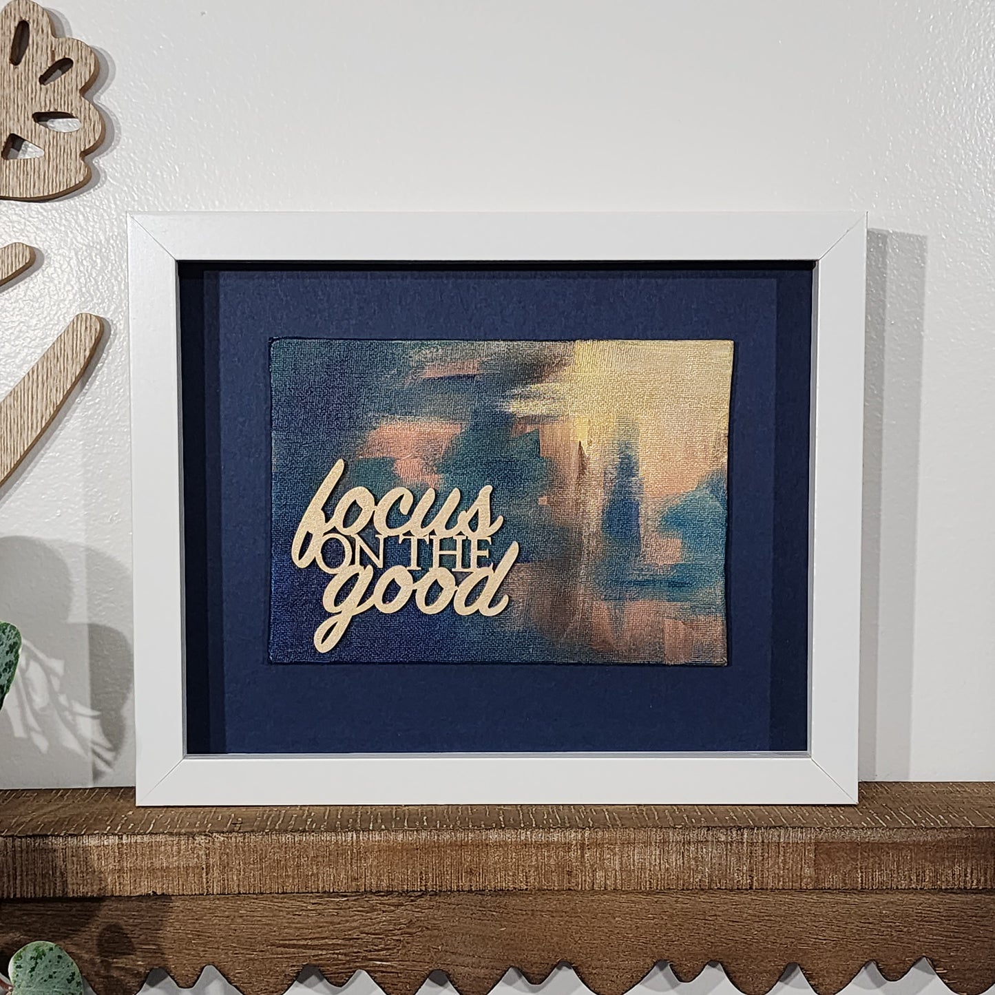 Focus On The Good WordArt Collage