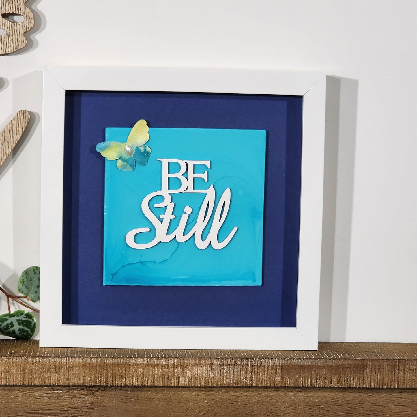 Be Still (square) WordArt Collage