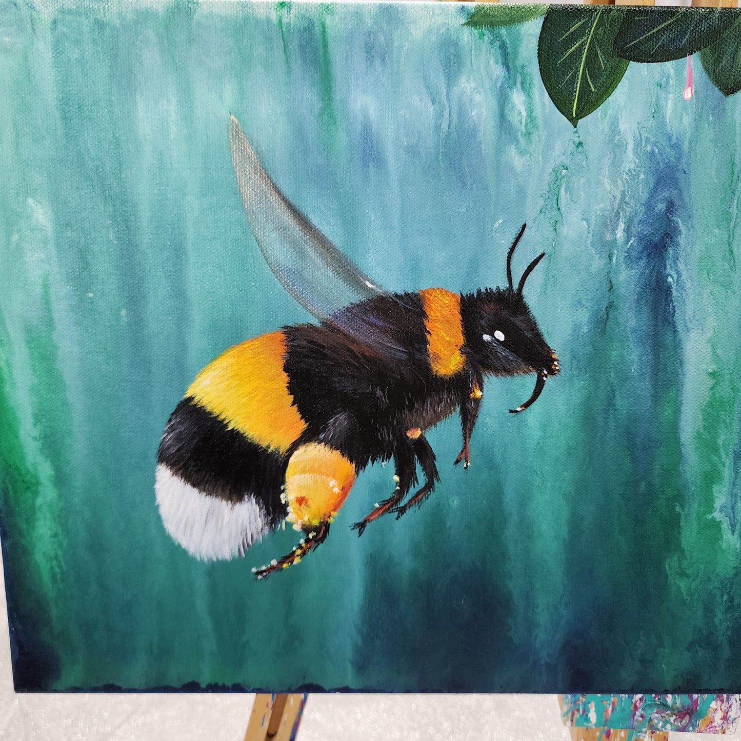 Beauty and the Bee Original Art