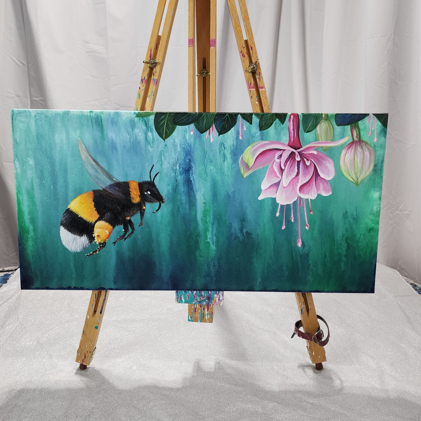 Beauty and the Bee Original Art