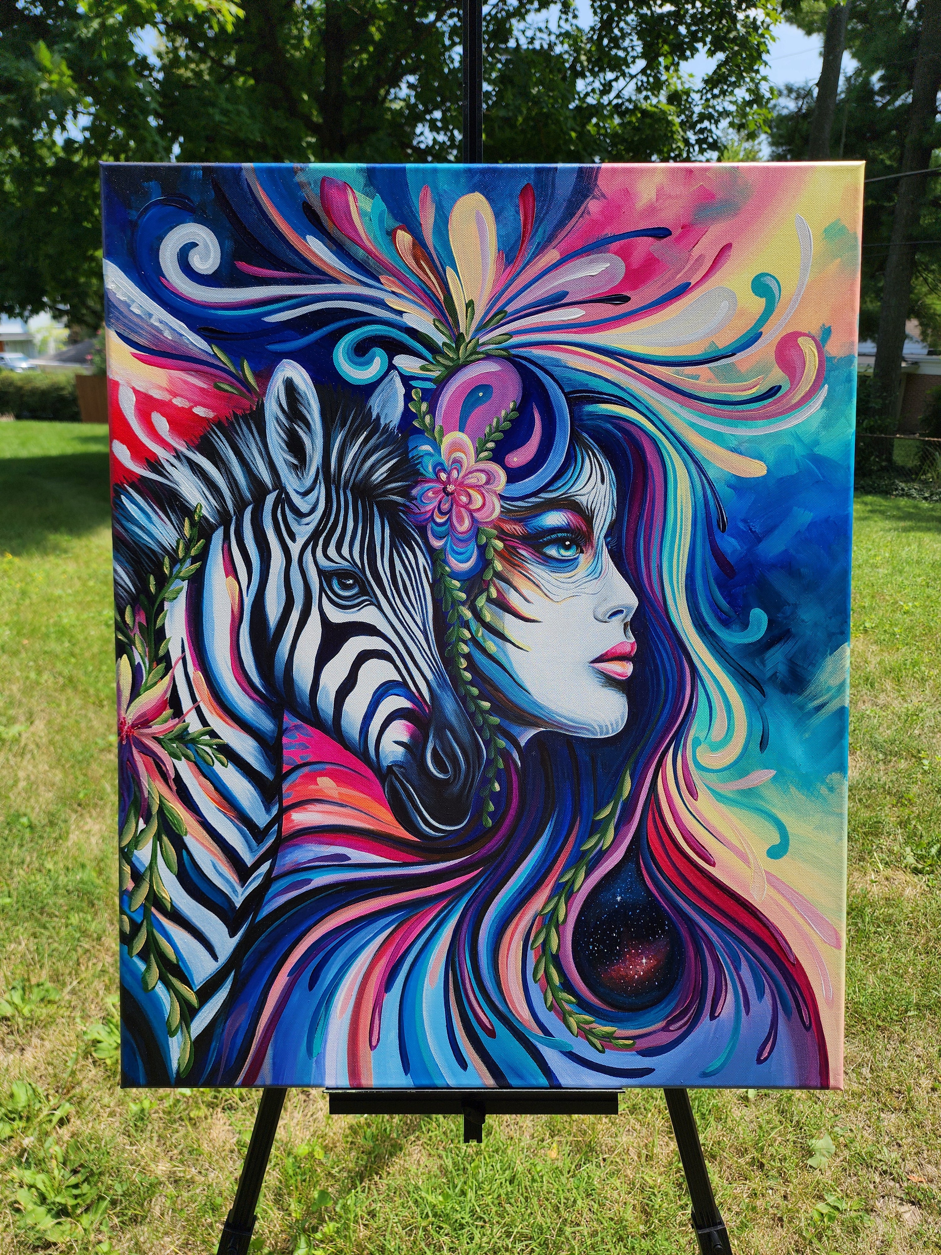 Wild Abandon Original Art – Andrea Morgan - Art and Soul