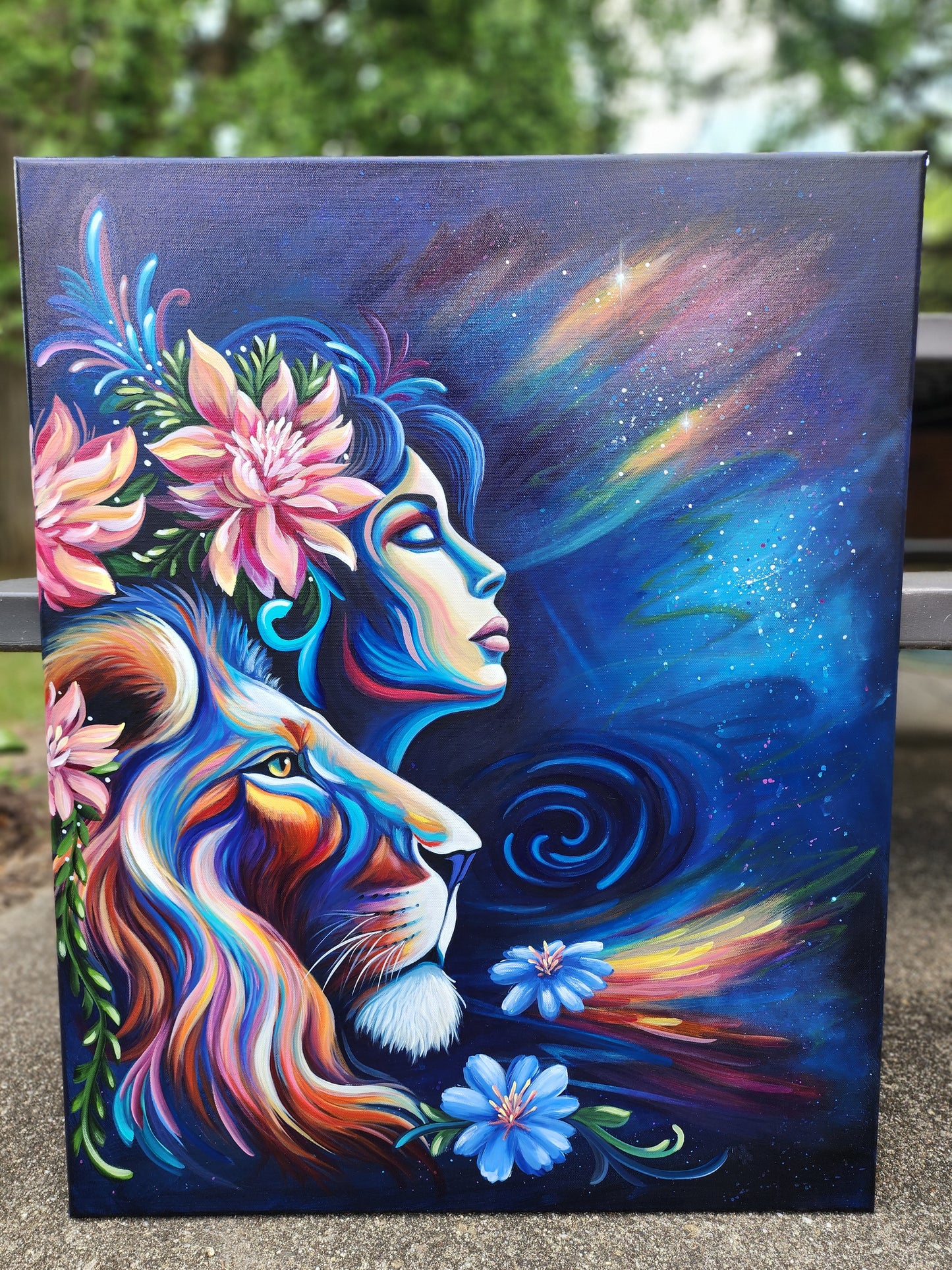 Gathering Might Original Art