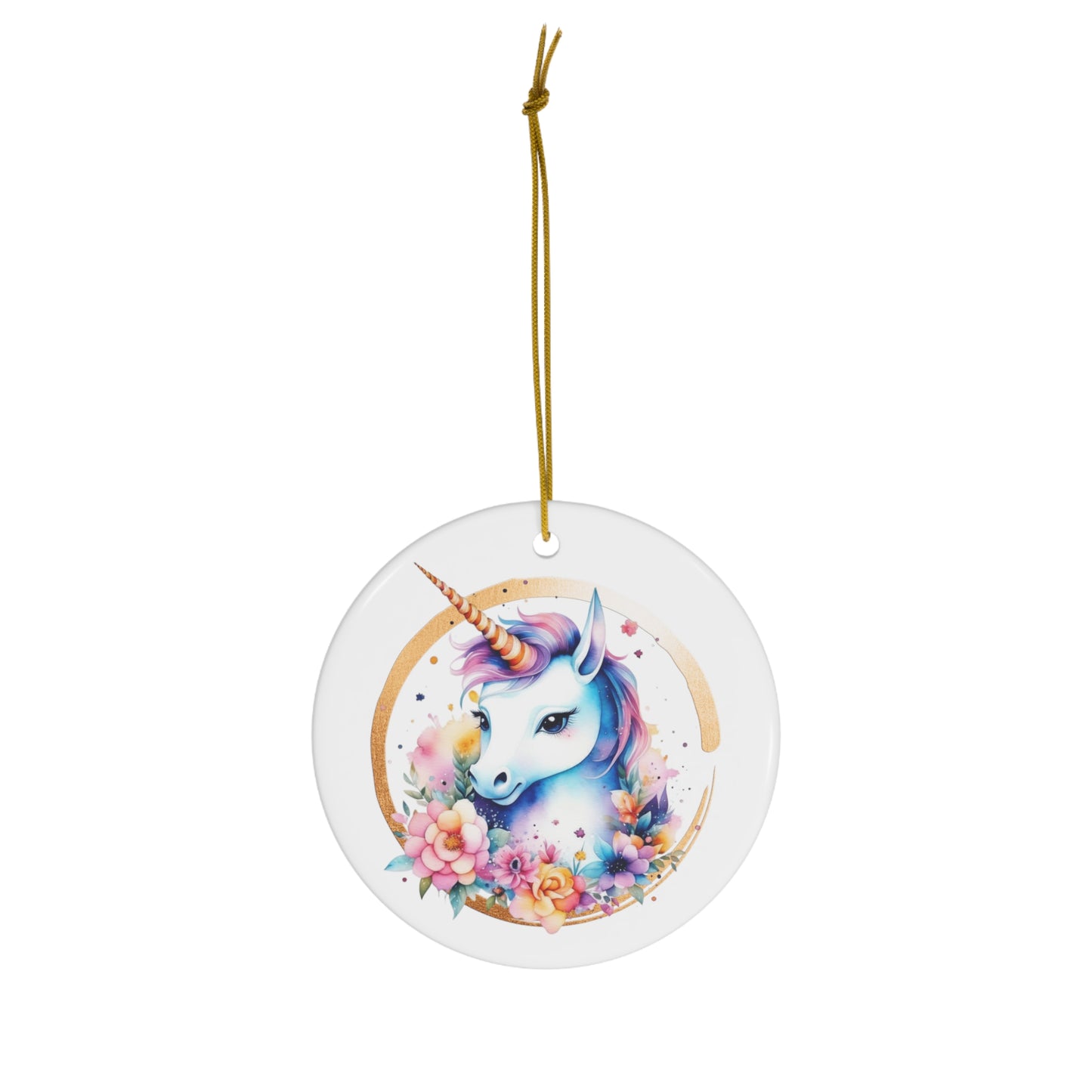 Unicorn Ceramic Ornament