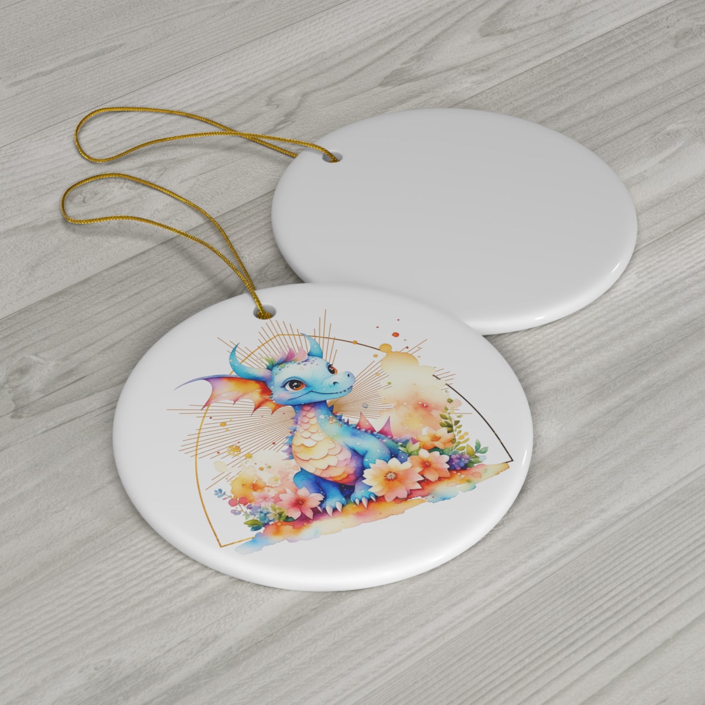 Dragon Ceramic Ornament