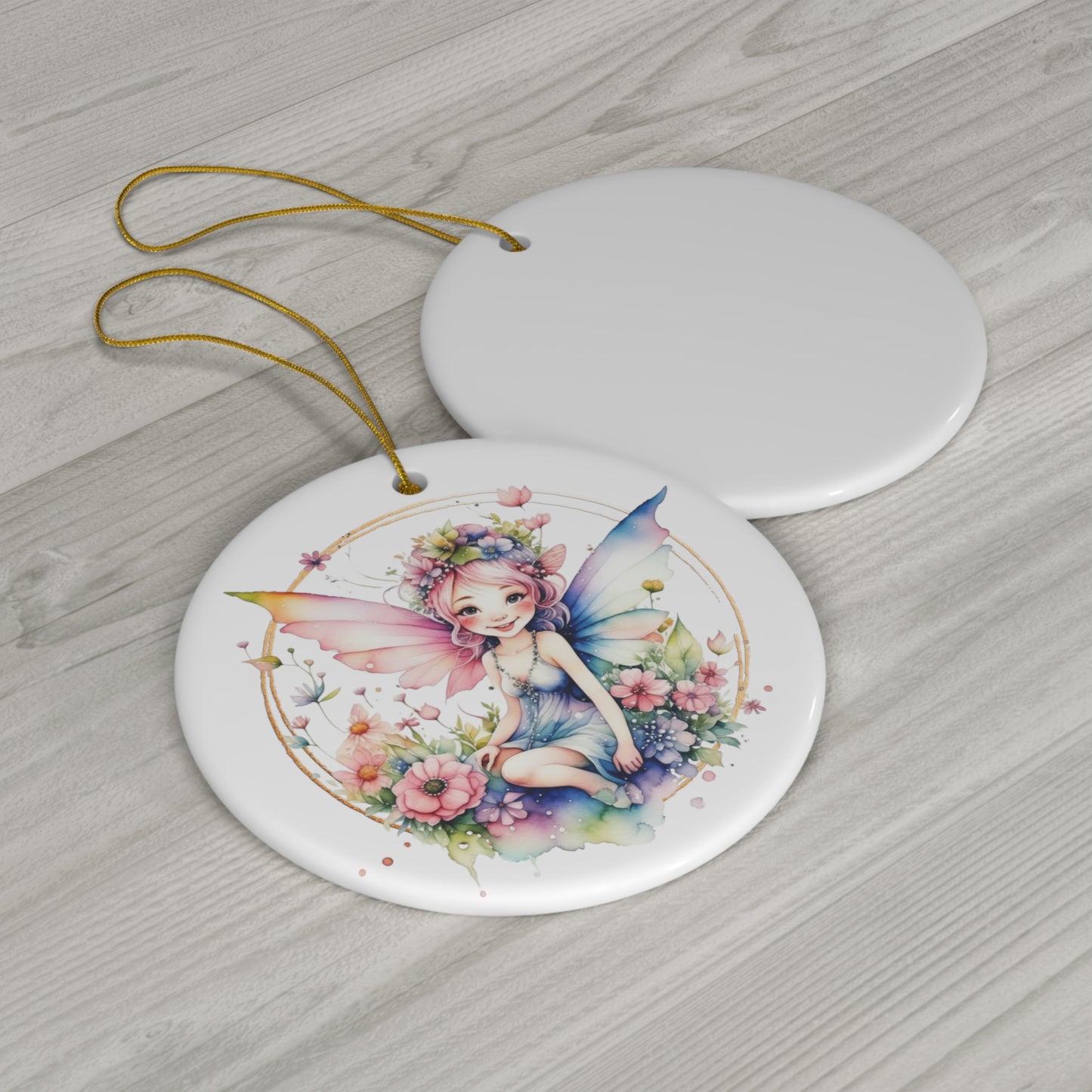 Fairy Ceramic Ornament