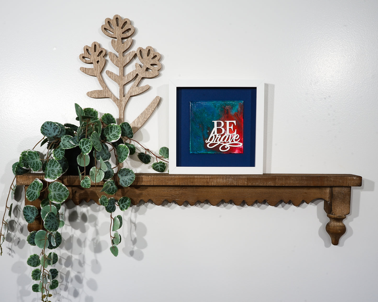 Be Brave WordArt Collage