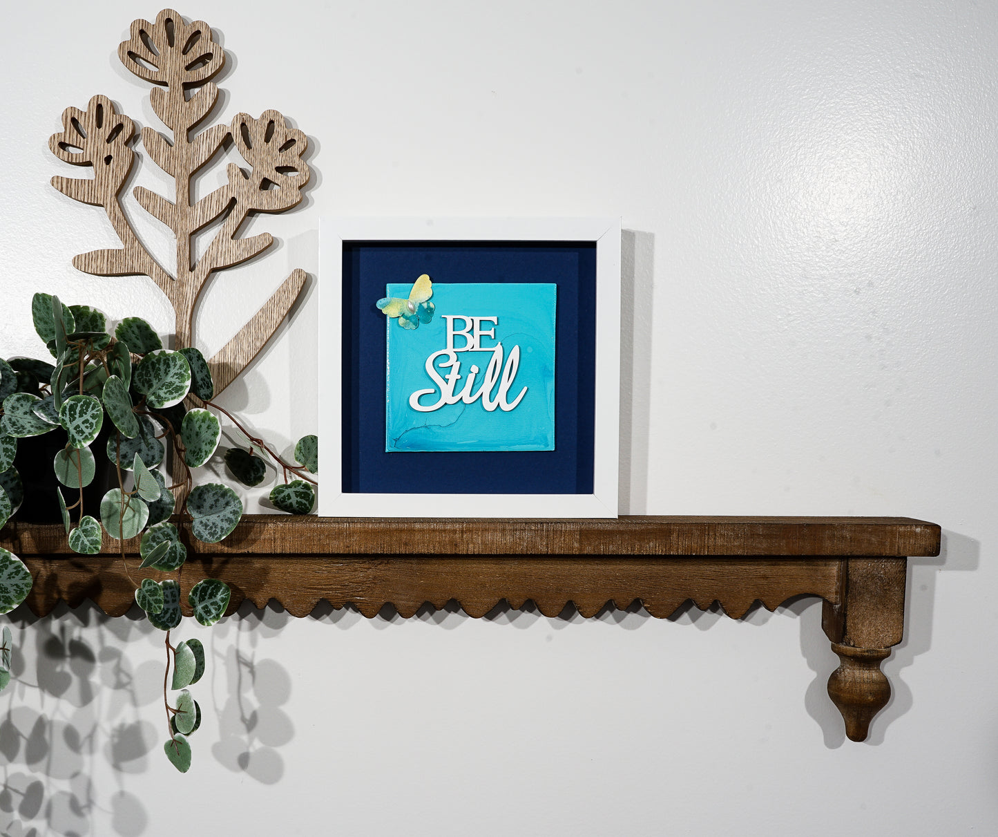 Be Still (square) WordArt Collage