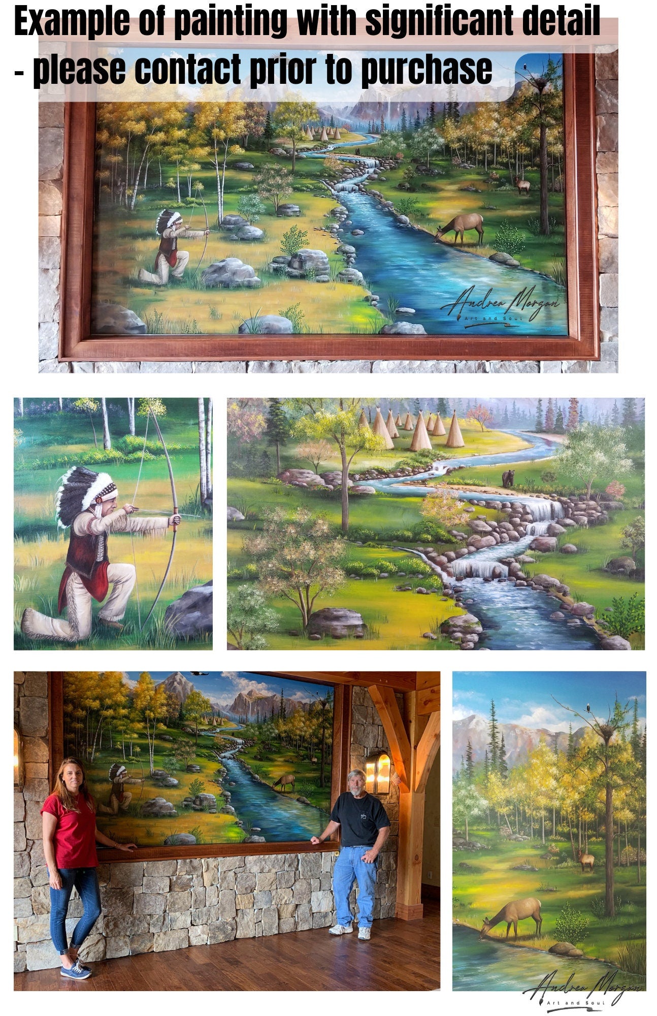 Custom Painting, Painting from your photo, Landscape Painting, Portrait Painting, Custom Pet Painting, Animal Painting, Custom Portrait