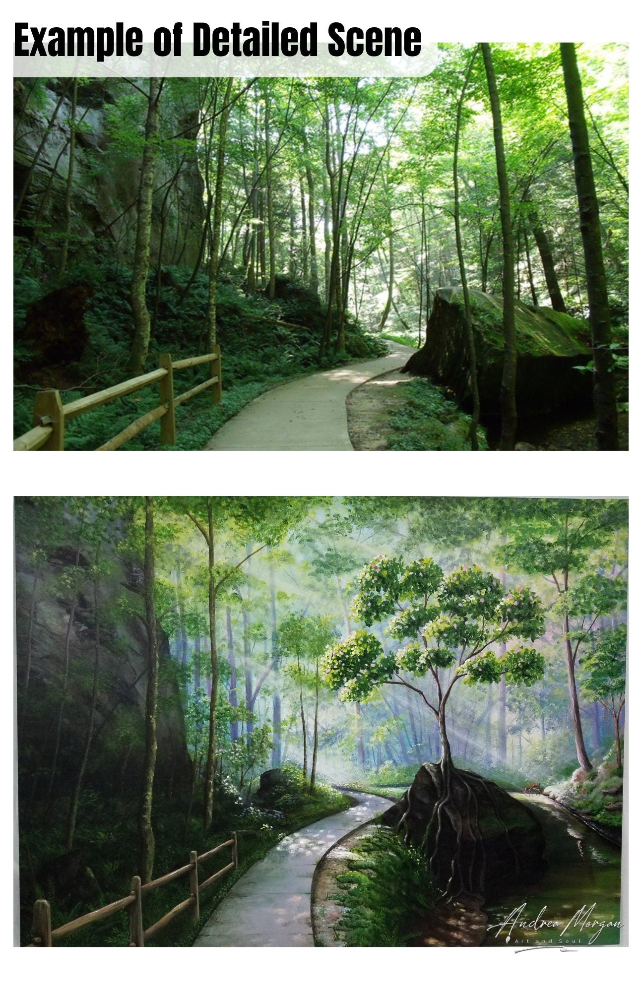 Custom Painting, Painting from your photo, Landscape Painting, Portrait Painting, Custom Pet Painting, Animal Painting, Custom Portrait