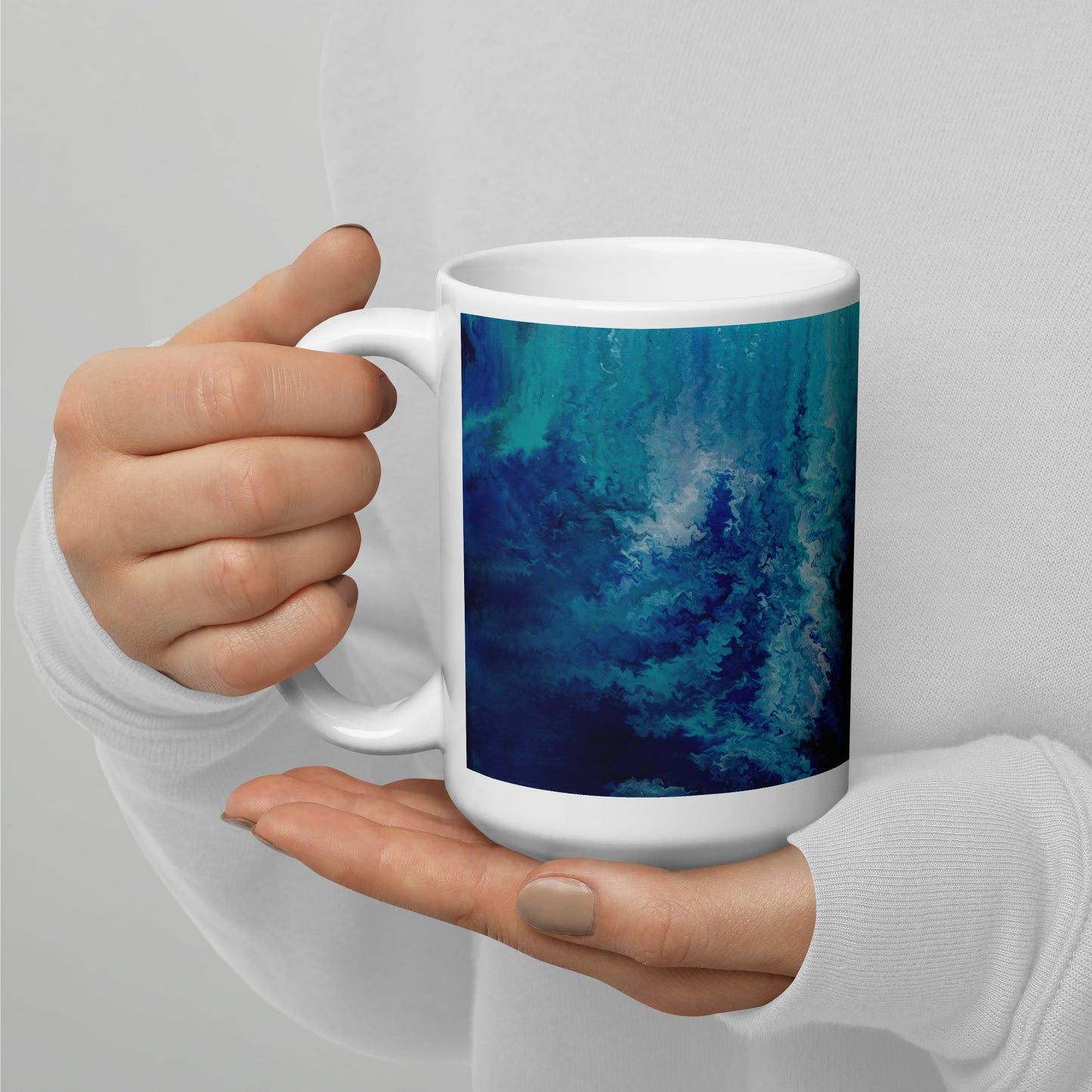 Melt Into The Sea Ceramic Mug 2 Sizes