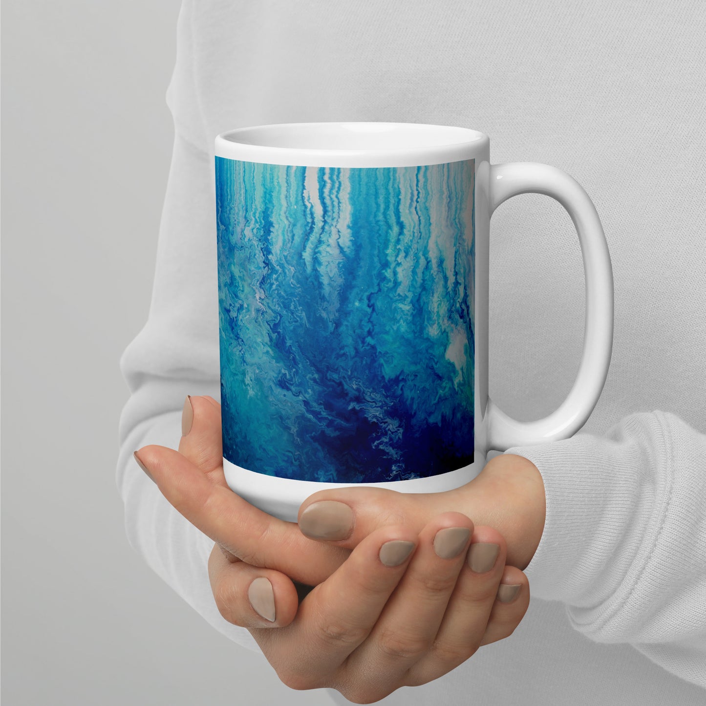 Melt Into The Sea Ceramic Mug 2 Sizes