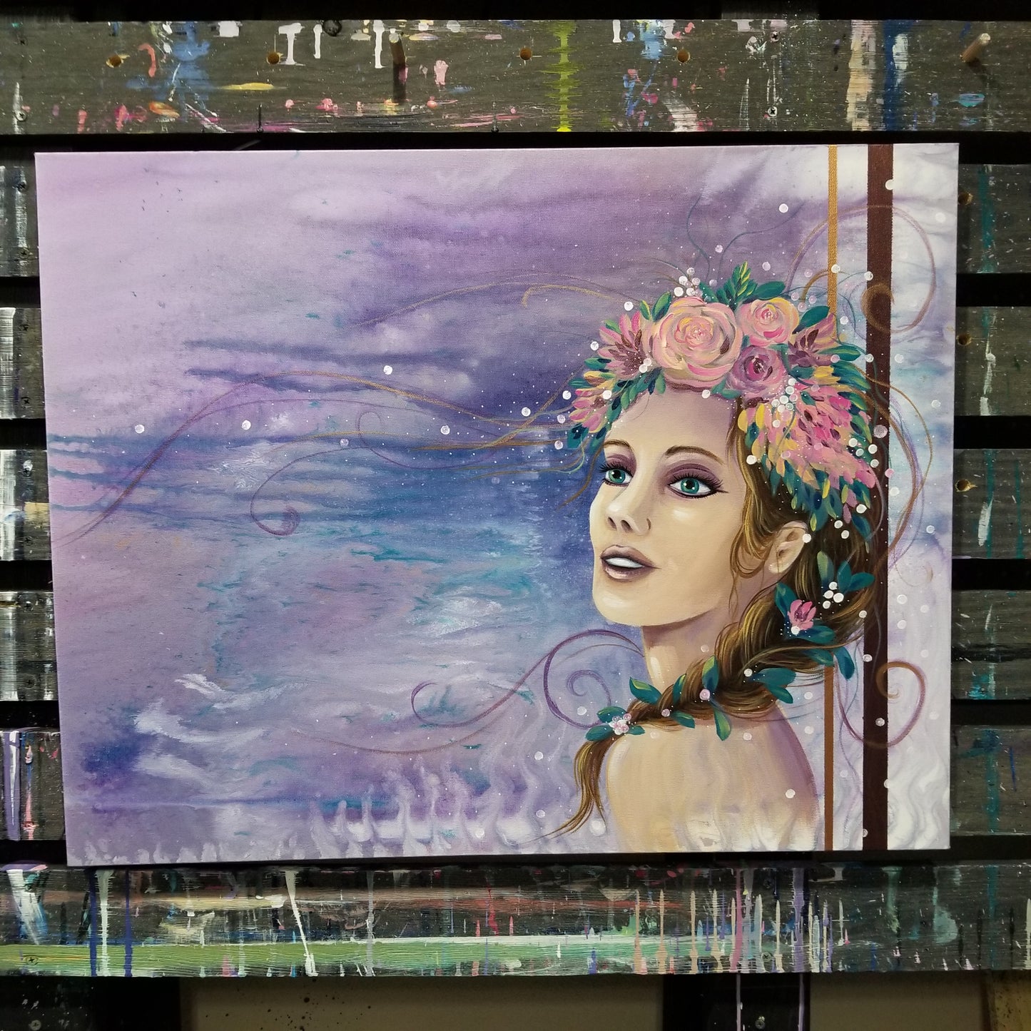 Looking Forward Original Art