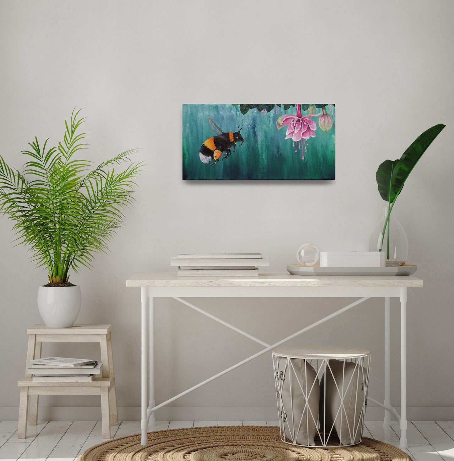 Beauty and the Bee Original Art