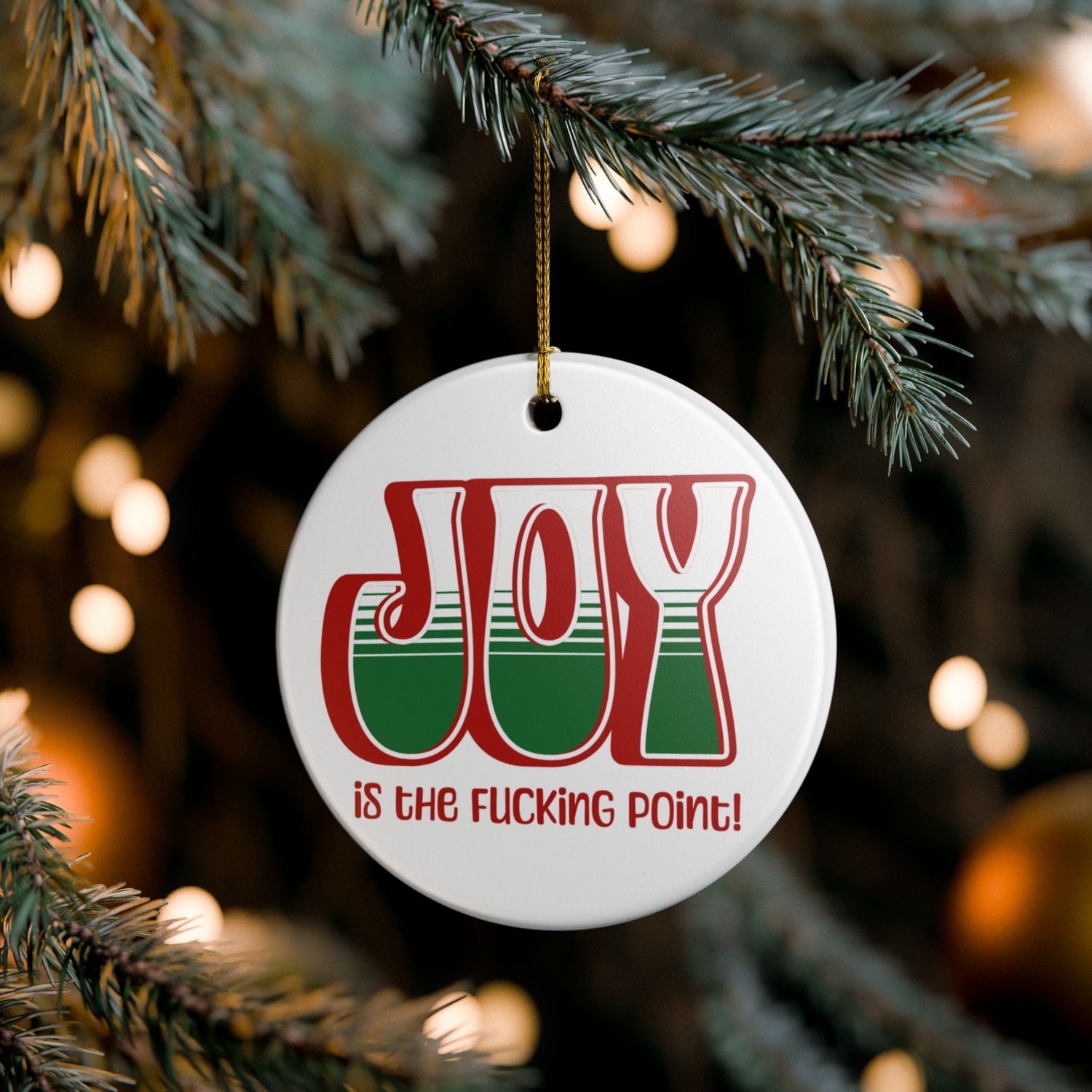Joy (explicit) Ornaments
