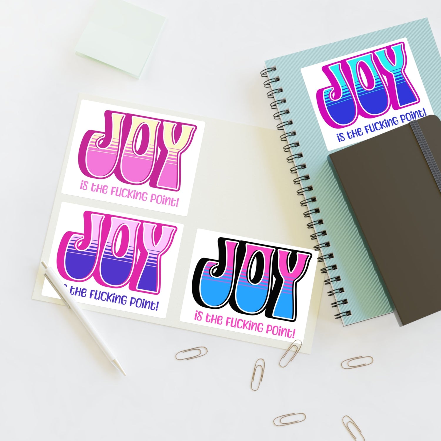 Joy (explicit) Stickers