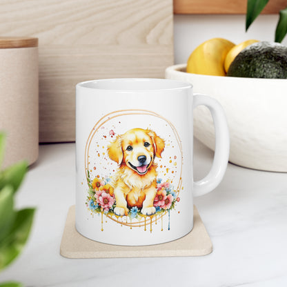 Golden Retriever Ceramic Mug 11oz