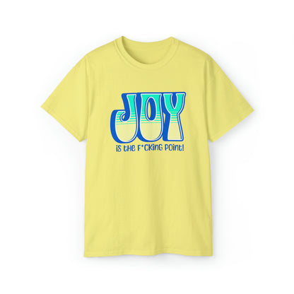 JOY (blue teal yellow)  Unisex Ultra Cotton Tee