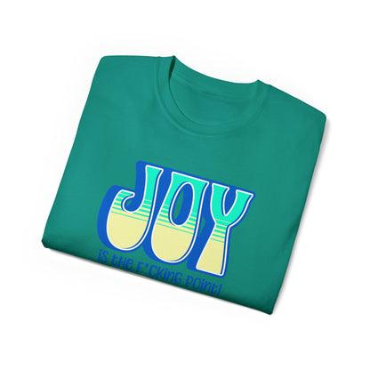 JOY (blue teal yellow)  Unisex Ultra Cotton Tee