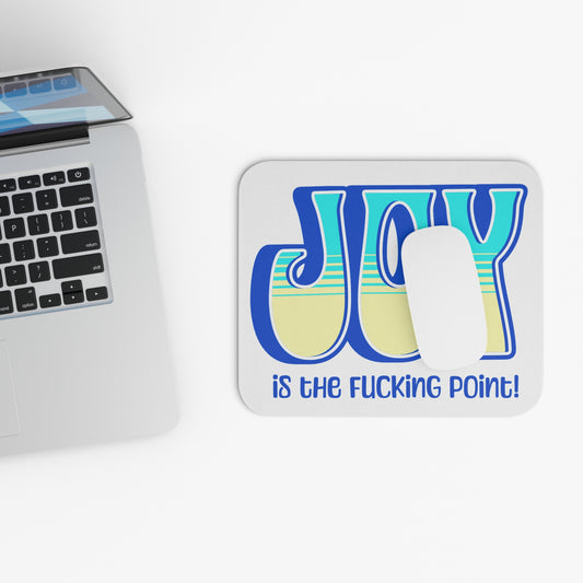 Blue Teal Yellow Joy Mouse Pad