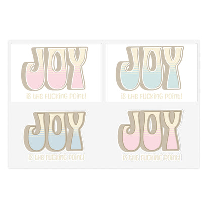 Tan Joy Sticker Sheets