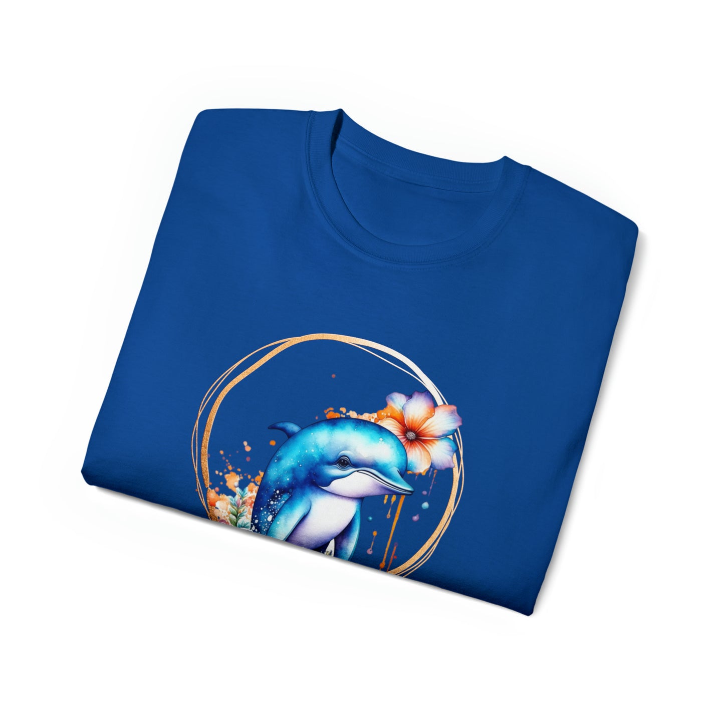 Golden Dolphin Unisex Ultra Cotton Tee