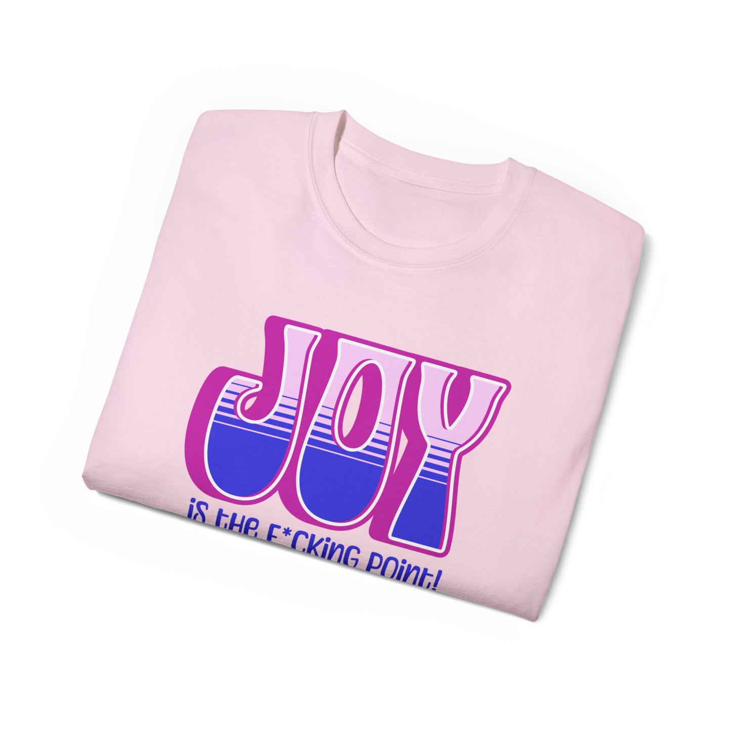 JOY (pink purple)  Unisex Ultra Cotton Tee