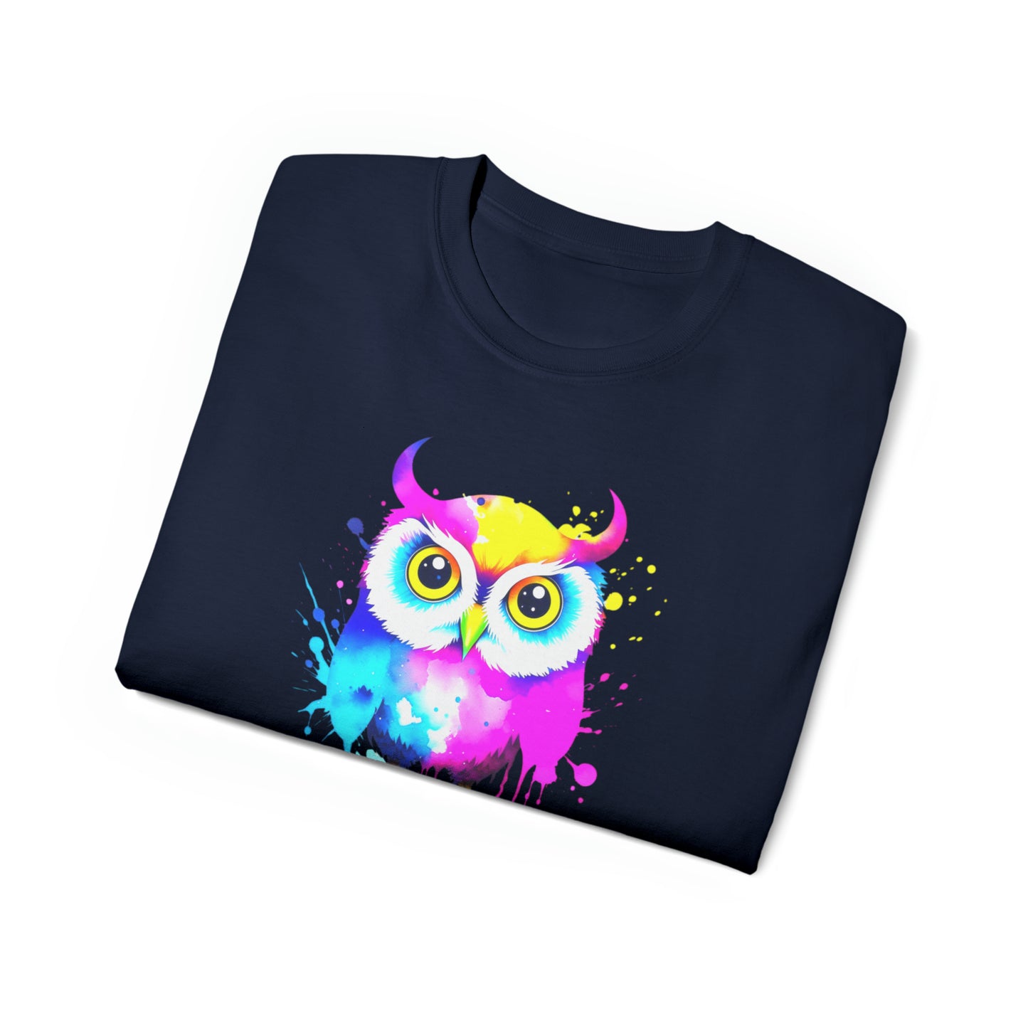 Vibrant Owl Unisex Ultra Cotton Tee