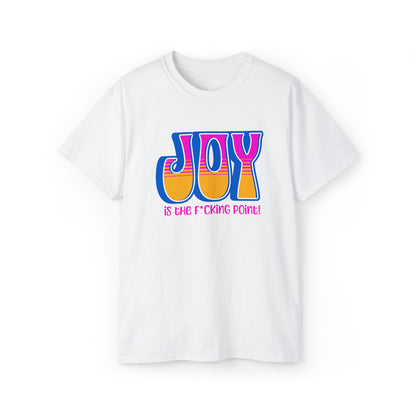 JOY (blue pink orange)  Unisex Ultra Cotton Tee