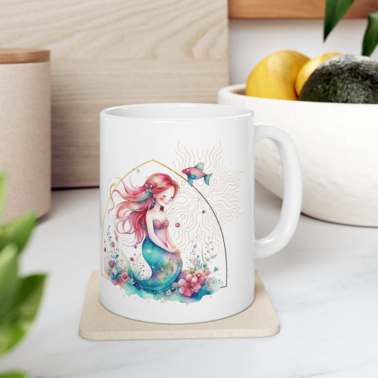 Mermaid Ceramic Mug 11oz