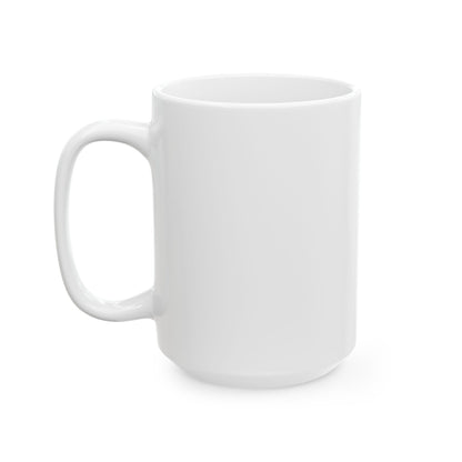 Green Green Yellow Joy Ceramic Mug, (11oz, 15oz)