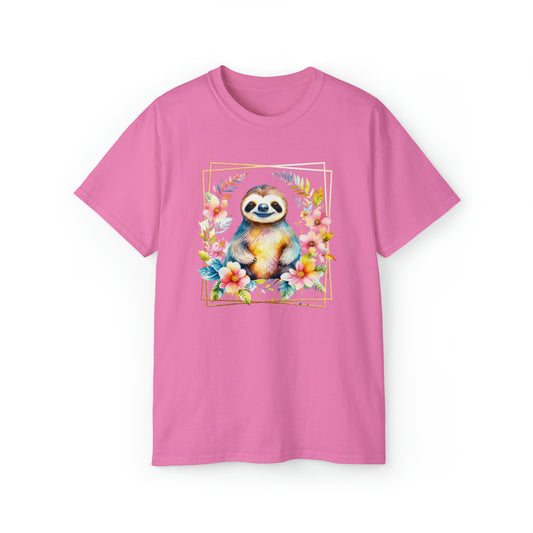 Golden Sloth Unisex Ultra Cotton Tee