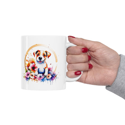 Golden Puppy Ceramic Mug 11oz