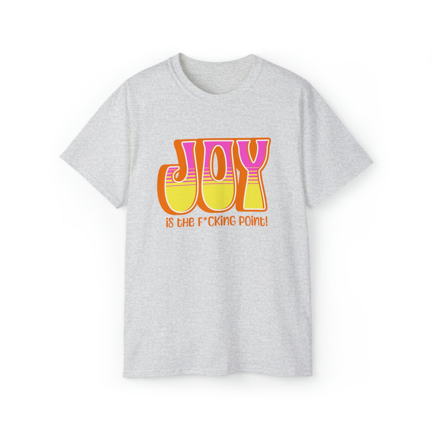 JOY (orange pink yellow)  Unisex Ultra Cotton Tee