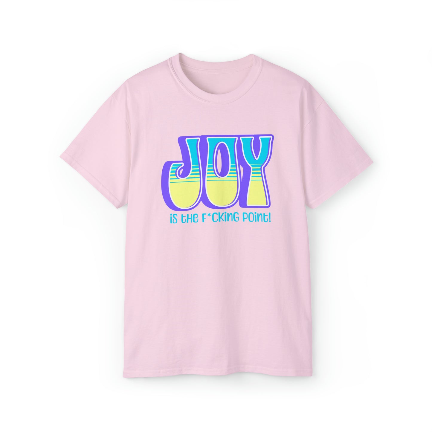 JOY (purple blue yellow)  Unisex Ultra Cotton Tee