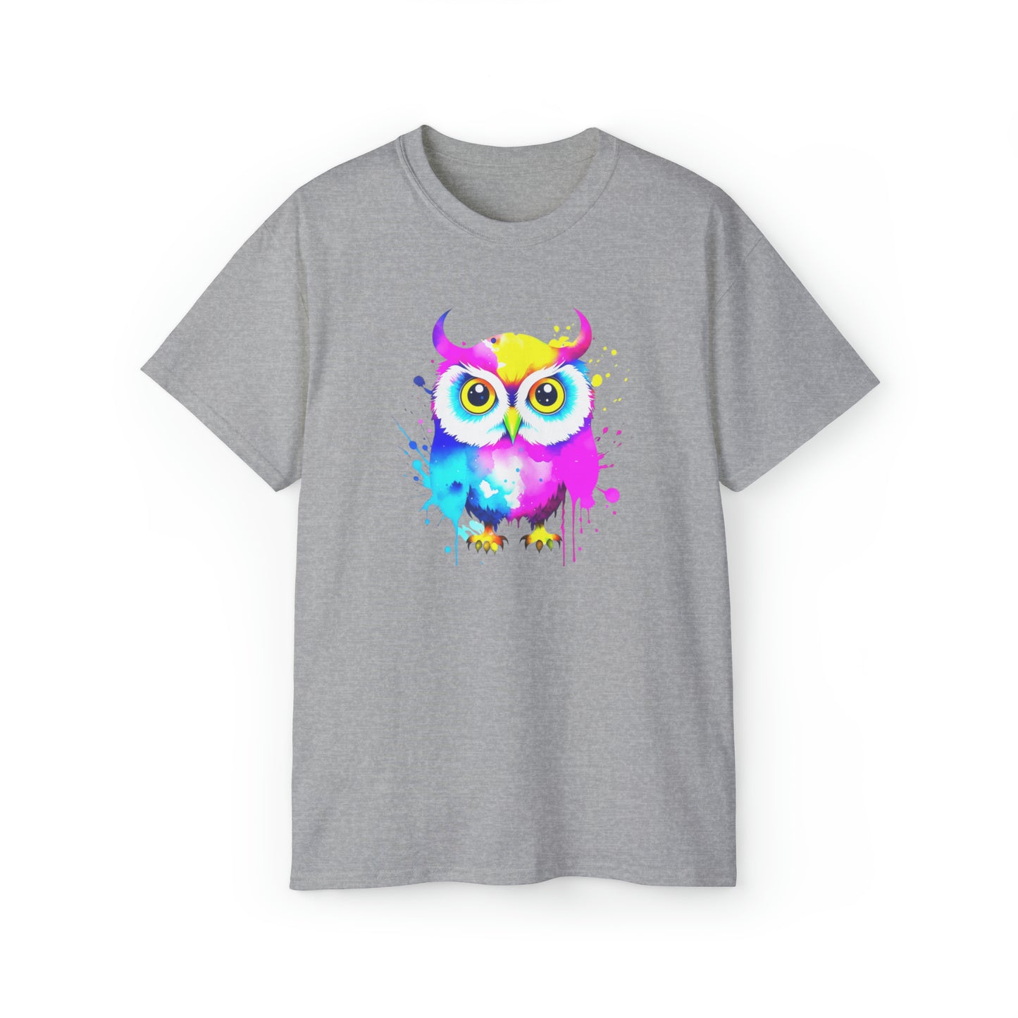 Vibrant Owl Unisex Ultra Cotton Tee