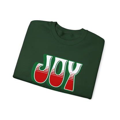 Joy (green holiday) Unisex Sweatshirt