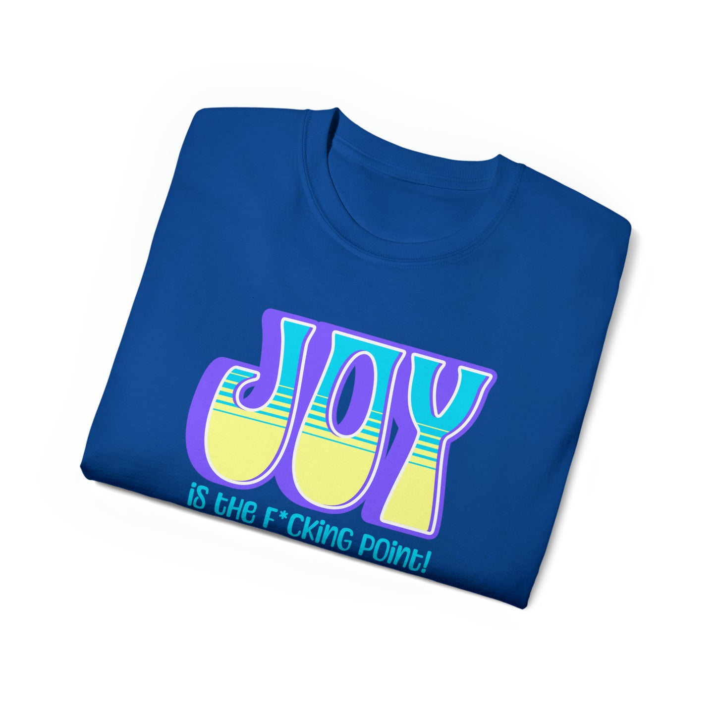 JOY (purple blue yellow)  Unisex Ultra Cotton Tee