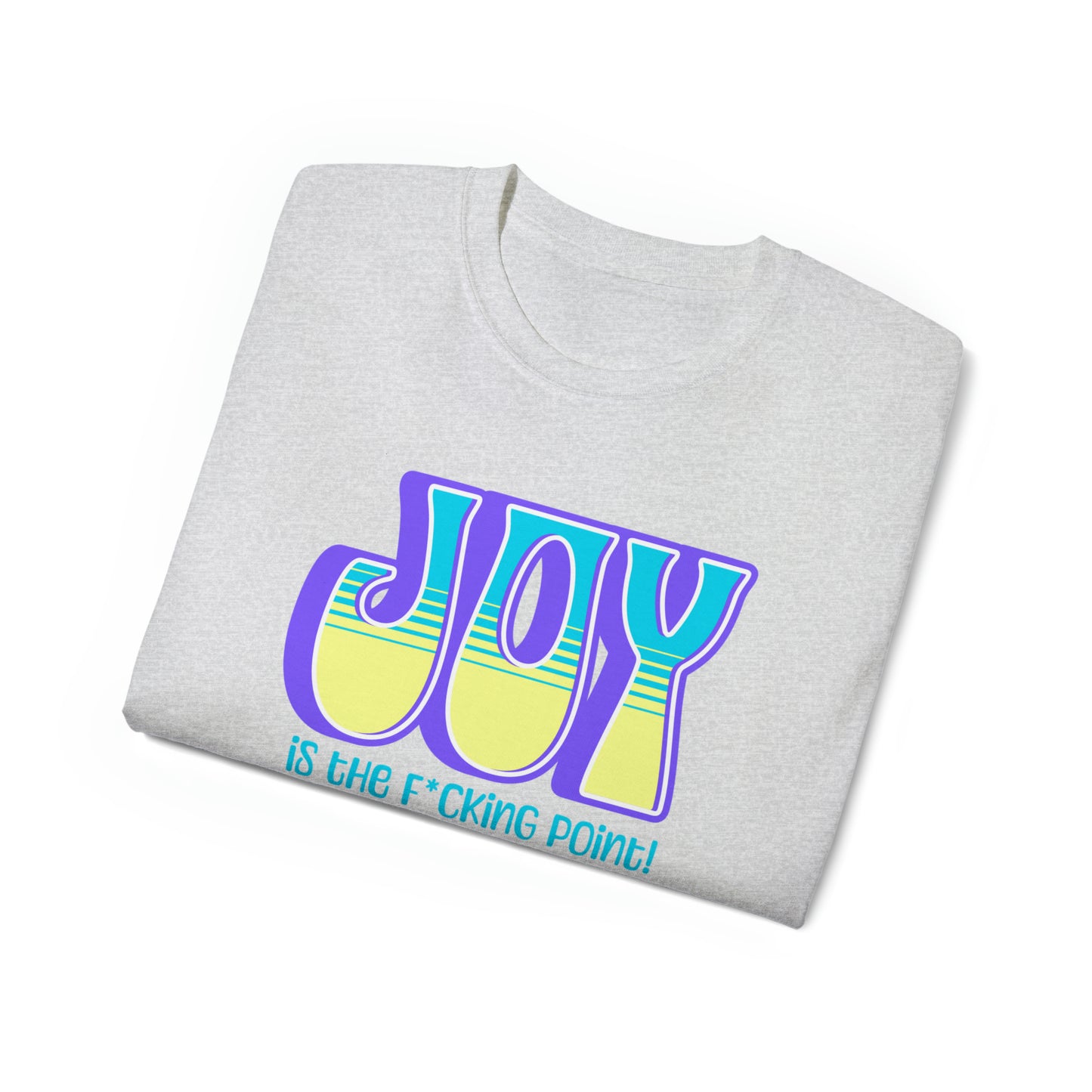 JOY (purple blue yellow)  Unisex Ultra Cotton Tee