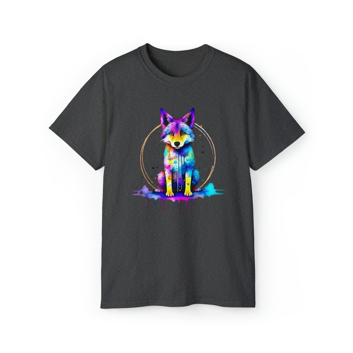 Vibrant Wolf Unisex Ultra Cotton Tee