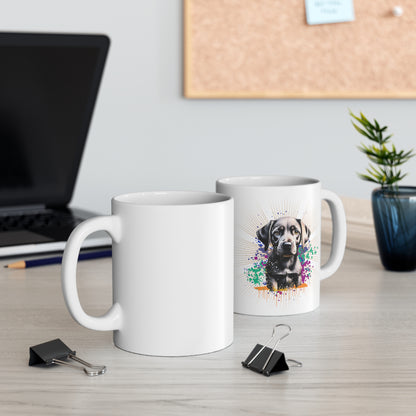 Black Lab Ceramic Mug 11oz