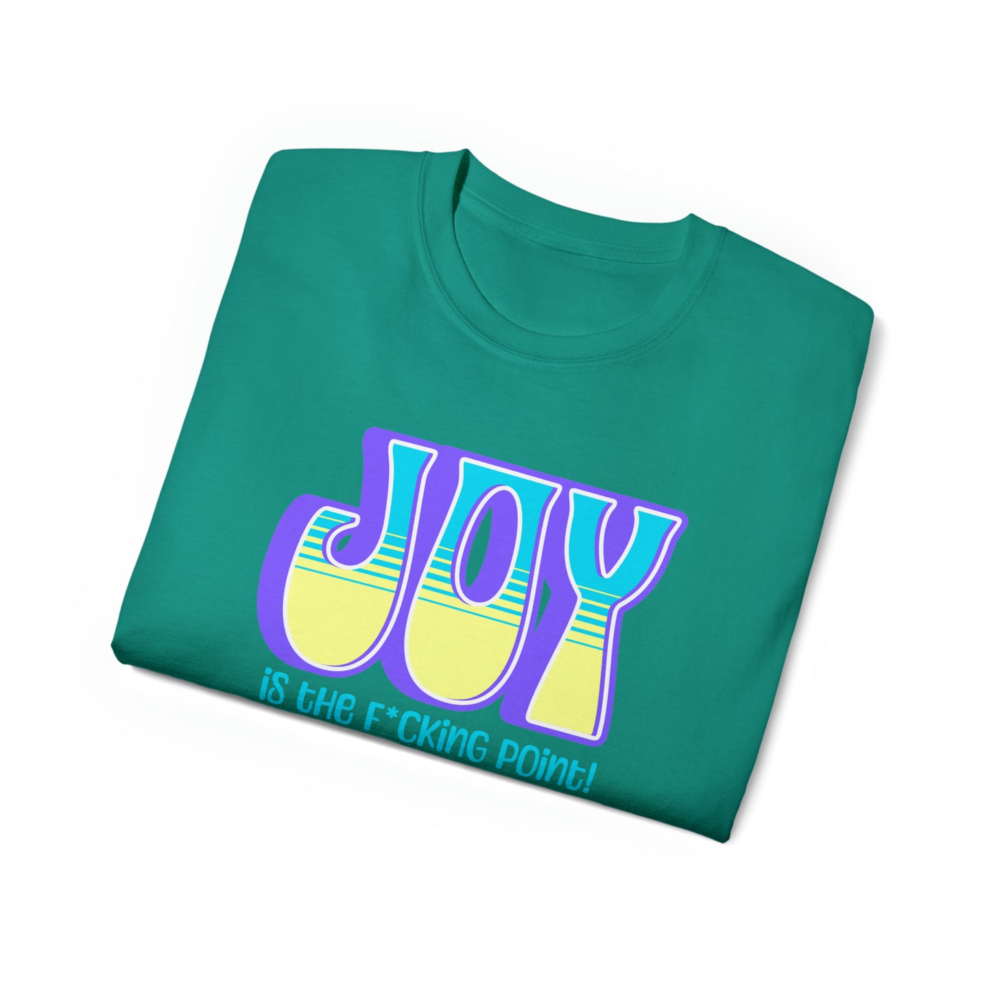 JOY (purple blue yellow)  Unisex Ultra Cotton Tee