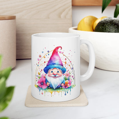 Gnome Ceramic Mug 11oz