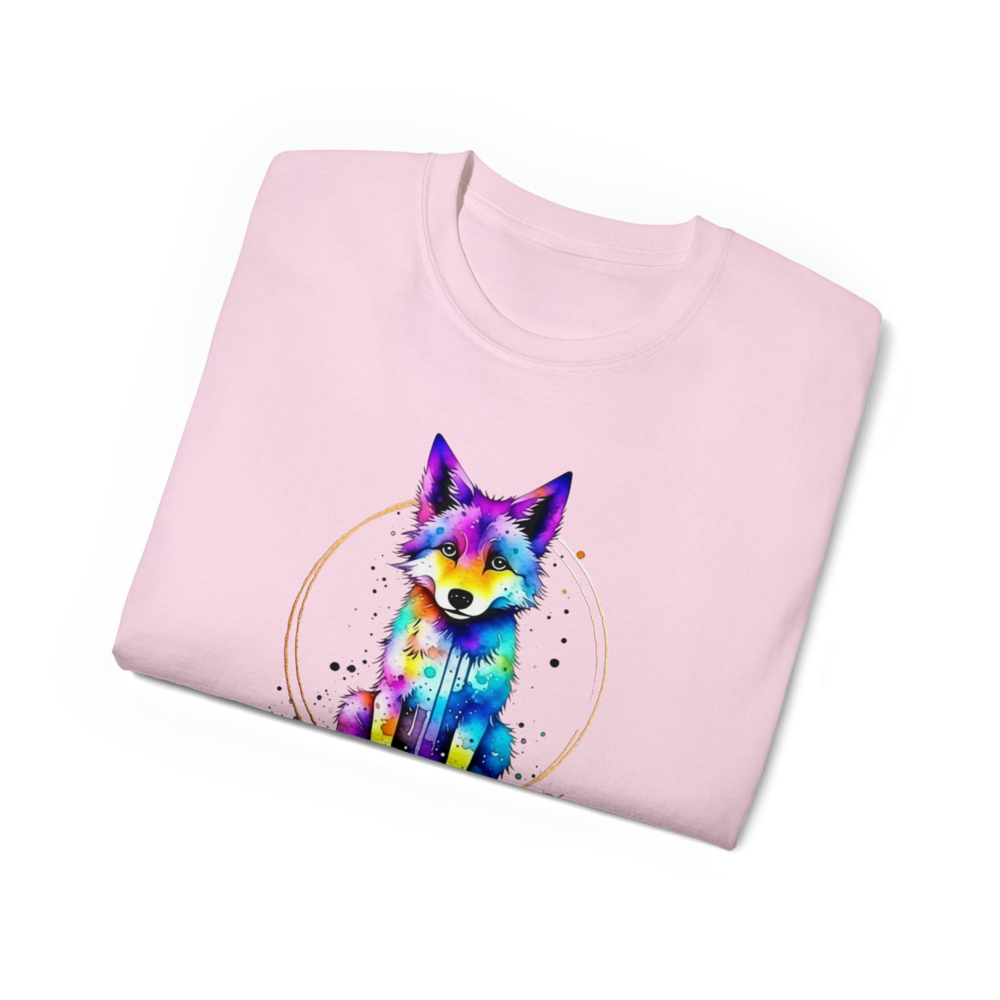 Vibrant Wolf Unisex Ultra Cotton Tee