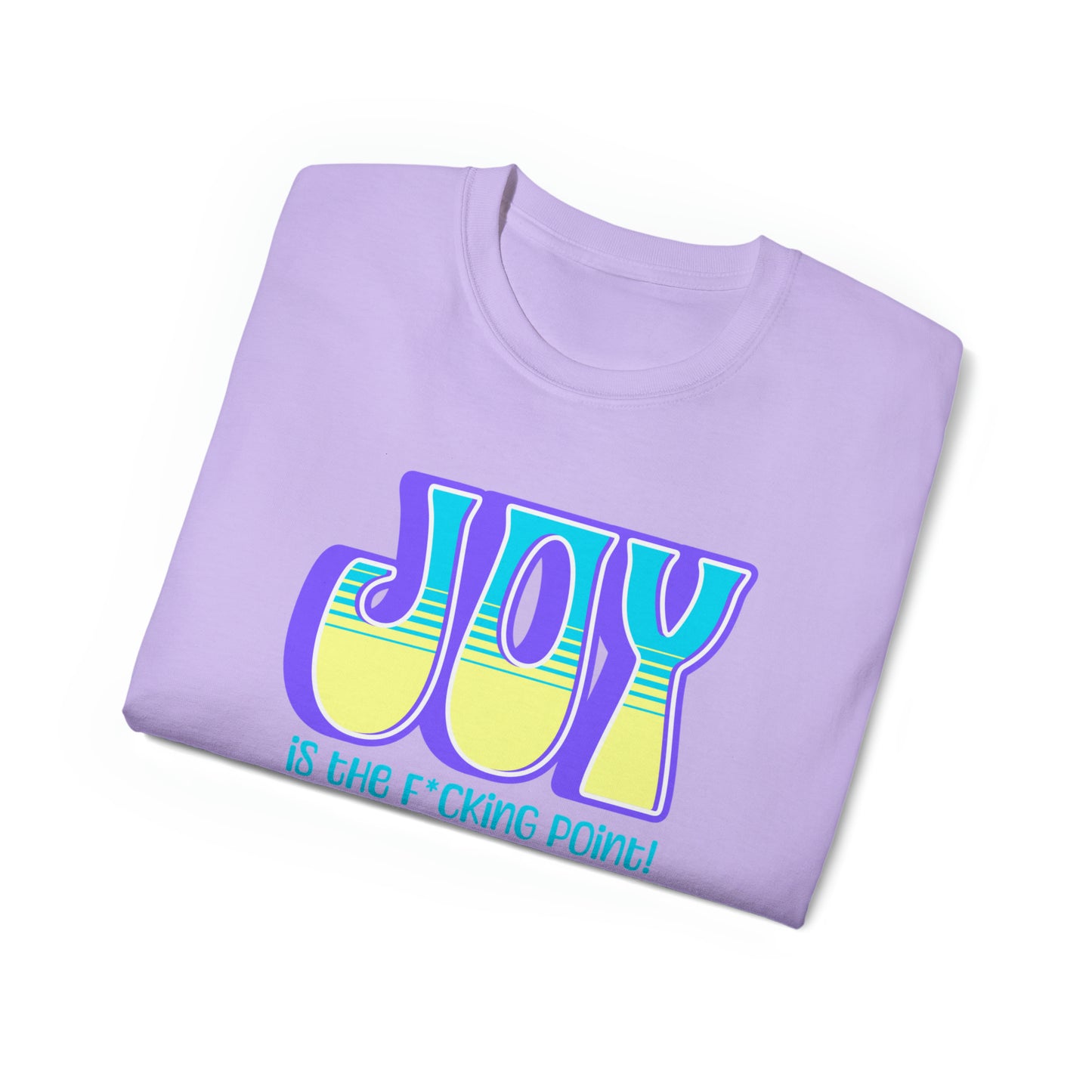 JOY (purple blue yellow)  Unisex Ultra Cotton Tee