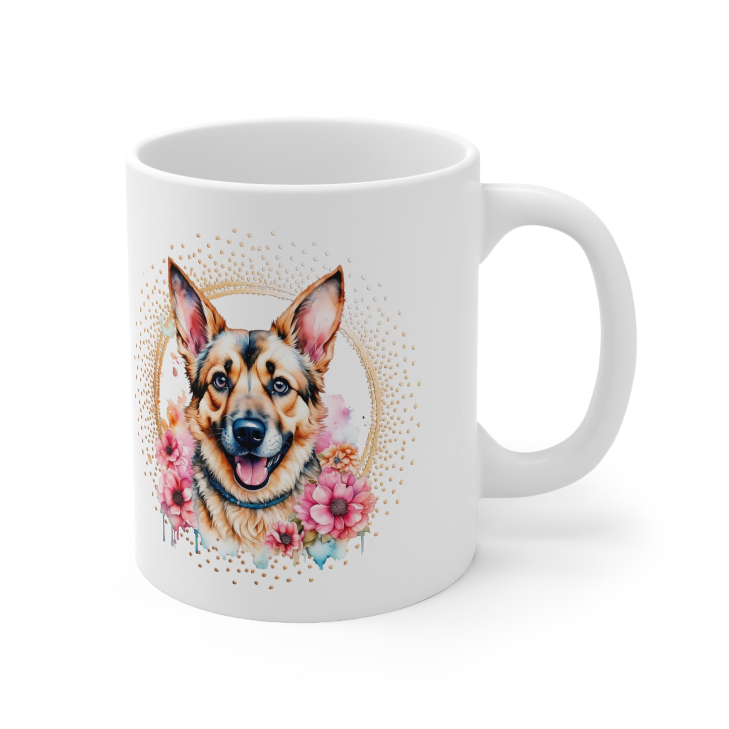 German Shepherd Ceramic Mug 11oz