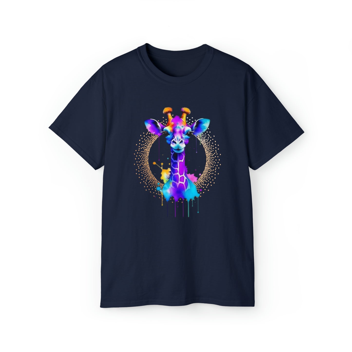 Vibrant Giraffe Unisex Ultra Cotton Tee